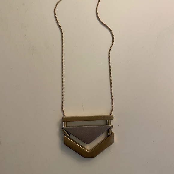 Gold/silver necklace - Picture 1 of 3